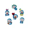 Resina DIY Desenho Animado Doraemon Decoração de Carro Grampo de Cabelo Elástico de Cabelo Acessório para Capa de Celular