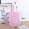 Bolsas de lona lisas de colores personalizables con logo, gráfico y texto impreso para fines publicitarios y promocionales