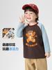 Camiseta de Manga Larga 100% Algodón para Niños Atuendo de Otoño Top para Bebé Pequeño Ropa Infantil Primavera y Otoño Camiseta Básica para Niños