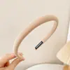2026 Verano Nuevo Estilo Zapatillas de Caña Alta Retro Antideslizantes Diadema de Ala Ancha para Mujer Accesorio Versátil para el Cabello