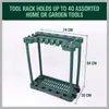 Suporte de Ferramentas de Jardim com Rodas Suporte de Armazenamento de Ferramentas para Garagem