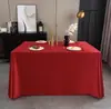 Mantel personalizado satén tacto de lujo ligero mantel para mesa de conferencias salón evento de banquete mesa de postres mantel para mesa de salón de belleza