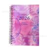 2026 Libreta de Comercio Electrónico Transfronterizo Diario Más Vendido de Amazon Libreta de Espiral para Horario Libreta de Tapa Dura con Correa