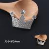 Série Coroa Letra Pérola Coroa diy Capa de Celular Beleza Feito à Mão Material Diamante Bolsa Acessórios de Joia Strass