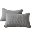 Funda de almohada acolchada, 100% algodón, antiaceite, antisaliva y resistente a la suciedad, nuevo estilo 2026, 100% algodón puro, se vende en pares, con una capa a prueba de sudor y aislante