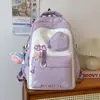 Mochilas para Niñas de Tercero a Sexto Grado, Ligeras, Protectoras de la Columna, Ultraligeras, Mochilas de Gran Capacidad para Estudiantes de Secundaria, Estilo Nuevo