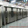 Fornos de cozimento comercial grande equipamento de cozimento 32/64 forno rotativo de disco com circulação de ar quente do carrinho