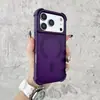 Funda Magnética Fuerte Anticaídas Cuadrada con Tacto de Piel Compatible con Apple 11/13 Rojo Cereza 18PRO/17PRO Moderna 16