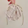 Novo Estilo 2026 Presilha de Cabelo Xadrez para a Parte de Trás da Cabeça, Presilha de Rabo de Cavalo de Alta Qualidade, Acessório de Cabelo de Laço Super Bonito, Presilha de Garra para Mulheres
