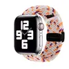 Adequado para pulseira apple iwatch apple ajustável trançada 8 pulseira apple fivela dobrável sucção magnética pulseira ultar