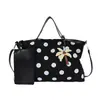 Bolsas Tendência Estilo Coreano 2026 Verão Nova Moda Leve Elegante Bolsa Feminina Bolinhas Nicho Versátil Simples Bolsa de Ombro