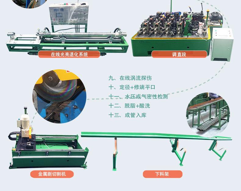 供应佛山不锈钢工业焊管机 焊管设备 焊管机械精度高 使用寿命长