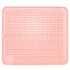 Alfombrilla de silicona escurridora más vendida de Amazon, alfombrilla de almacenamiento para baño, mantel individual, alfombrilla de secado, alfombrilla aislante para tazas de té