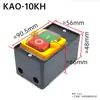 Interruptor de Taladro de Banco para Piezas de Cobre Kao-5M Botón de Control Impermeable Ka0-5M Bsp210F-1B Botón de Máquina Herramienta