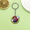 Llavero creativo de la serie Super Mary etsy llavero creativo pequeño regalo colgante creativo para coche PVC suave