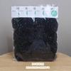 Cuerda para el cabello negra básica clásica, económica, con 15 unidades, anilla para el cabello, banda de goma elástica de 0,4 cm de alto.