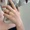Anel de Cristal Natural com Contas, Estilo Chinês Vintage Jade com Cordão Elástico, Estilo Ajustável, Atacado para Transmissão ao Vivo, Em Estoque em Yiwu