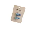 Accesorios para el Cabello de Encaje a Cuadros Florales Hechos a Mano Estilo Coreano Pinza para el Cabello Floral de Puntos Polares Pinza BB para el Cabello de Niña Dulce Fragmento Lateral para el Flequillo del Cabello