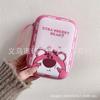 Bolsa de armazenamento de cabo de dados de desenho animado 2,5 polegadas disco rígido carregador de celular cabo de carregamento bolsa de moedas portátil armazenamento USB