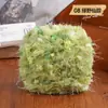 Fio de mohair misturado à mão com textura de pelo, fio especial para bolsas DIY, cor de doce, macio para chapéus feitos à mão, fio para suéter de crochê