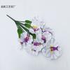 Orquídea Phalaenopsis Artificial al por Mayor 10 Ramas Flores para Proyectos Grandes para Decoración de Vestíbulo Flores Falsas de Comercio Exterior Ramo Transfronterizo