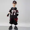 Roupas de Performance Hip-Hop para Crianças para o Dia das Crianças, Roupas Hip-Hop da Moda para Meninos, Fatos de Dança Jazz para Meninas, Roupas de Performance Hiphop para Crianças
