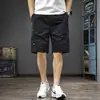 Shorts de trabajo ligeros modernos estilo americano para hombre, nuevos de verano casual, corte holgado, talla grande, shorts versátiles deportivos de pierna recta