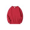 Sudadera con cuello redondo y hombros con logotipo, ropa de trabajo de otoño e invierno, gorras de manga larga, ropa de clase grupal con estampado y bordado