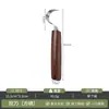 Cuchillo de Tallar Nogal Herramientas de Alfarería DIY Cuchillo de Tallar Recortar Escultura de Arcilla Cuchillo para Excavar Cimitarra Set de Tallado para Carpintería Set de 6 Piezas