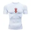 2026 Hombre Aliexpress Versátil Running Deportes Moda Entrenamiento Popular Manga Corta Exterior Compresión Camiseta Venta al por Mayor