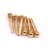 Clavijas para Cuerdas de Guitarra Folk, Clavijas para Cuerdas de Guitarra, Clavijas Metálicas para Cuerdas, Clavijas de Aleación con Cabeza Redonda para Cuerdas, Clavijas Cono Fijas para Cuerdas de Guitarra Acústica