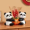 Decorações de Casa Transfronteiriças de Resina Decorações para Casa Nova Festa de Inauguração de Casa Ornamentos de Panda Casa Atacado Sala de Estar Artesanato Criativo para Presente