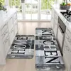 Juego de Alfombrillas Absorbentes para Piso de Cocina Estilo Americano Más Vendido de Temu, Resistente a Manchas y al Desgaste, Puede ser Etiquetado y Vendido al por Mayor por Fabricantes
