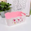 Caja de almacenamiento de escritorio linda estilo japonés, organizador de cajones para clasificar artículos varios, organizador de armario para calcetines y ropa interior