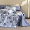 Juego de Cuatro Piezas de Colcha de Verano de Algodón Hielo Jie Liya, Juego de Cuatro Piezas de Colcha de Verano de Hilo de Bambú, Colcha de Aire Acondicionado, Adquisición de Regalos, Disponible para Venta al por Mayor