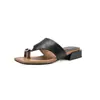 Sandalias de metal tipo coreano sin cordones para mujer, nuevo modelo de verano con tacón grueso de 2.5 cm, tacón de cuña de moda para uso casual y de vacaciones