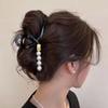Pinza para el pelo estilo coreano vintage esmerilado para mujer, de alta gama, con agarre grande, nueva llegada 2023, pinza para el pelo tipo tiburón para verano.