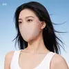 Máscara de Proteção Solar de Seda Sintética de Verão para Mulheres, Proteção Solar Facial Completa, Raios Ultravioleta Anti-Ultravioleta UPF50+, Seda Sintética de Amora, Respirável, Faz o Rosto Parecer Menor