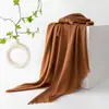 Bufanda para viaje de verano con protección solar, imitación de algodón y lino, chal para mujer, sentido de alta gama, playa, desierto, bufanda de seda, bufanda, bufanda, bufanda, venta al por mayor