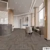 Alfombra Extra Gruesa, Alfombra Ecológica de PVC Ignífuga B1 Comercial, Alfombra Insonorizada para Área de Oficina y Sala de Conferencias de Edificio de Oficinas de Alta Gama