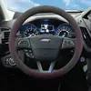 Aplicable a Cubierta de Volante Ford Kuga Invierno Felpa Ultradelgada Especial Modelos 13-20 Antideslizante Absorbente de Sudor Cubierta de Agarre