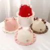 Gorros para Bebé, Estilos de Otoño e Invierno, Adorables Gorros de Felpa, Gorros con Protección para las Orejas para Bebé Niña, Cálidos Gorros de Princesa para Niño, Gorros de Pescador