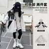 Chaqueta acolchada gruesa para niñas, abrigo de invierno elegante para niños pequeños, estilo de mujer 2026 nuevo modelo, cortavientos de otoño e invierno para niños