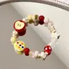 Arcoíris de Verano ~ Color Fresco Pequeño Dopamina Diseño de Nicho Dulce Arcoíris Estrella Cuerda para Saltar Pulsera Pulsera
