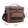 Bolsa Térmica para Almoço Transfronteiriça, Bolsa de Gelo para Camping, Bolsa de Piquenique, Bolsa de Conservação de Frutas de 16L, Bolsa Térmica, Tecido Oxford, Folha de Alumínio Espessa