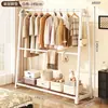 Perchero independiente para dormitorio, móvil, estante de almacenamiento interior multifuncional para ropa, sombreros y accesorios