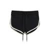 Nuevos Shorts Casuales Sexy de Chica Caliente para Mujer, Verano 2025, de Tres Pines y Cinco Hilos, Cintura con Cordón, Dobladillo Curvo