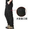 Pantalones de hombre transfronterizos, pantalones de trabajo de otoño, pantalones rectos holgados para hombre, pantalones largos casuales americanos para exteriores, pantalones de trabajo de talla grande