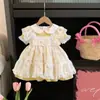 Vestido de niña de verano y estilo coreano, vestido de princesa de estilo occidental, vestido infantil, chaleco de moda para bebés y niños.