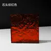 Hoja acrílica de color degradado hecha a medida translúcida esmerilada patrón de onda de agua raya patrón de piedra panel divisor procesamiento decorativo personalizado